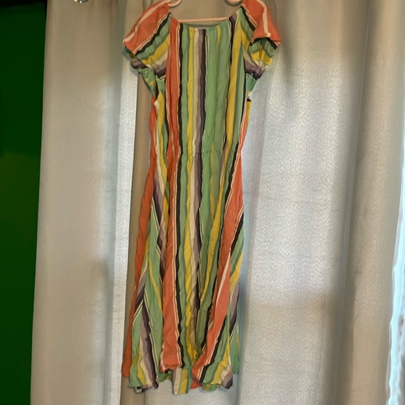 Pastel lands ends dress - Picture 3 of 4